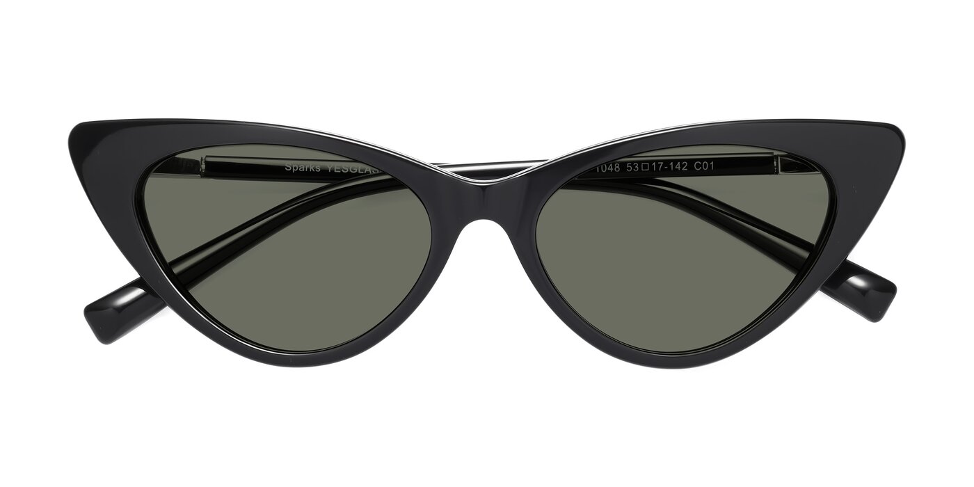 Sparks - Black Polarized Sunglasses