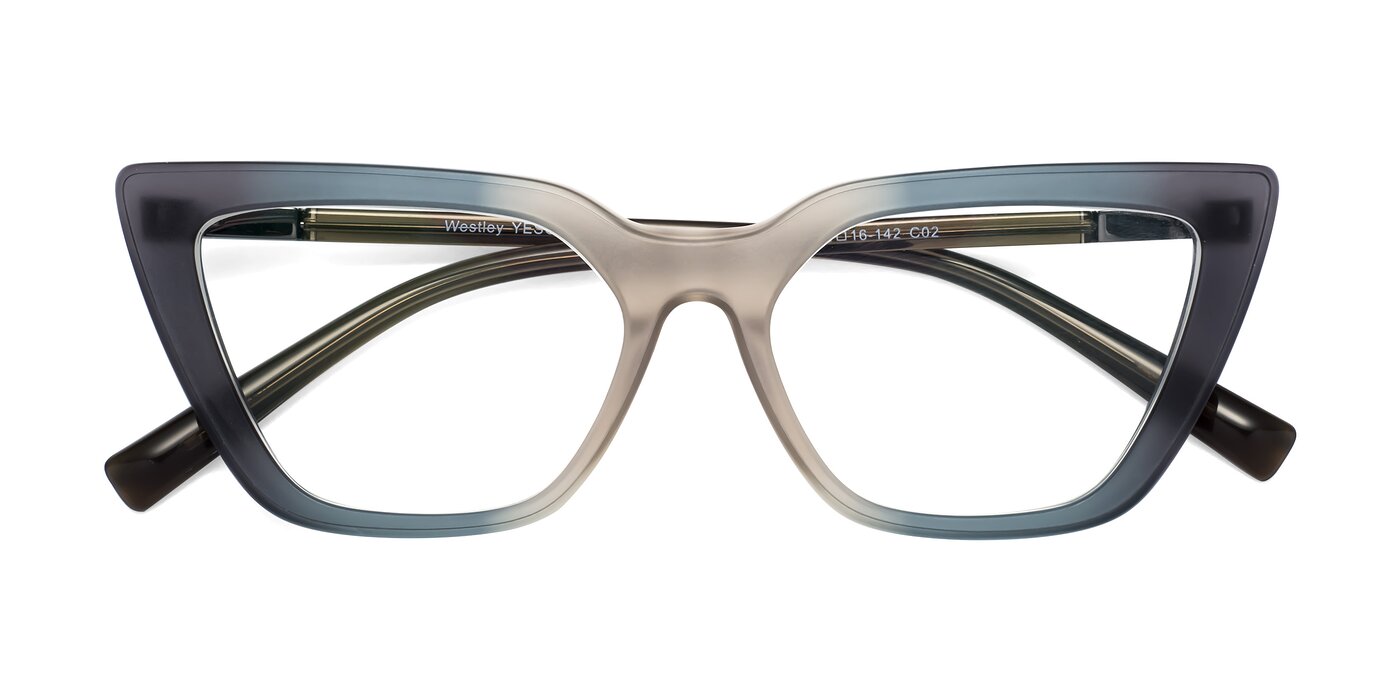 Westley - Gradient Grey Reading Glasses