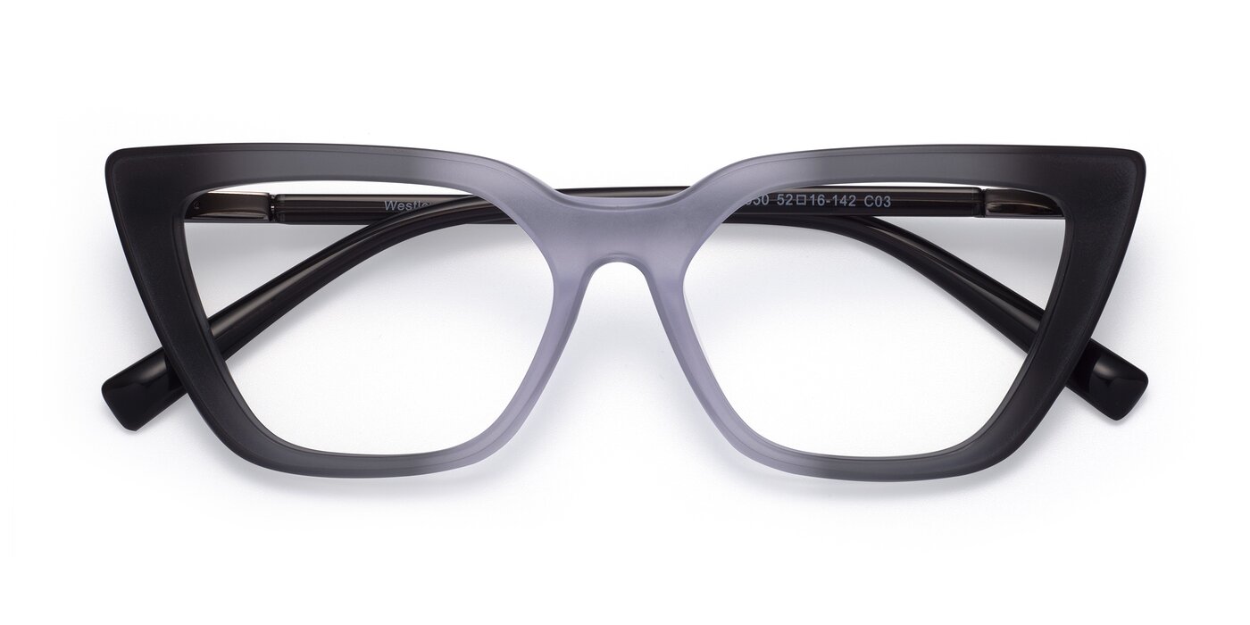 Westley - Gradient Black Eyeglasses
