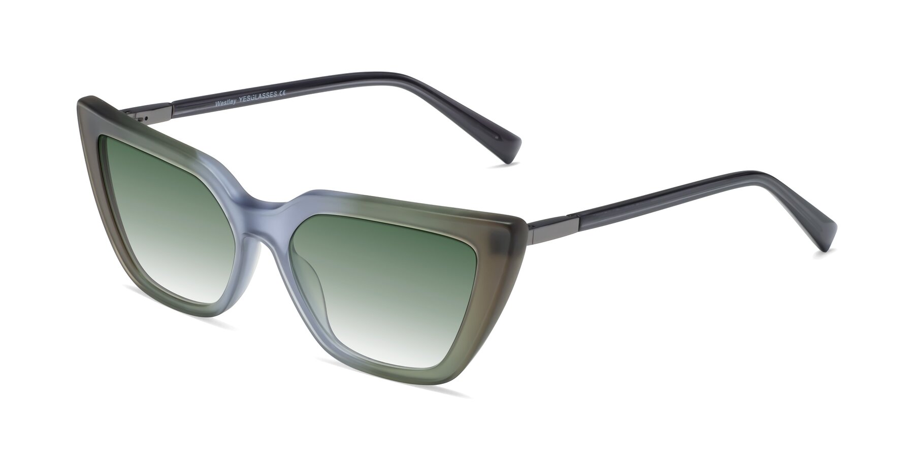 Angle of Westley in Gradient Green with Green Gradient Lenses