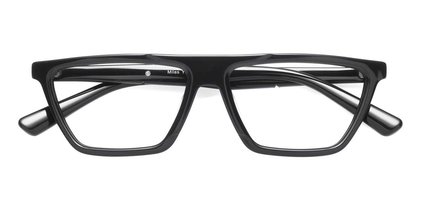 Miles - Black Eyeglasses