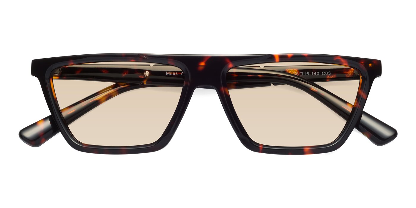 Miles - Tortoise Tinted Sunglasses
