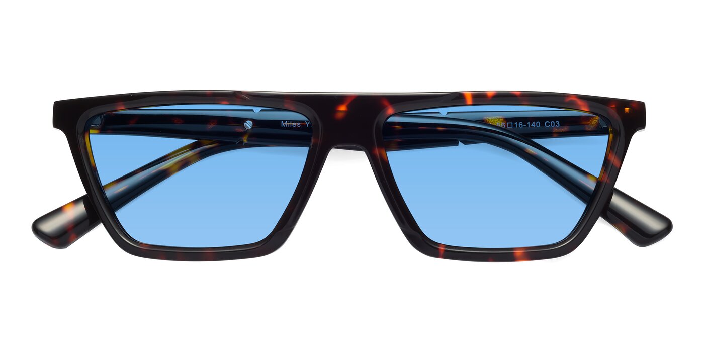 Miles - Tortoise Tinted Sunglasses