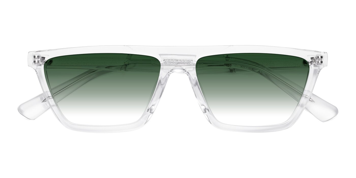 Miles - Clear Gradient Sunglasses