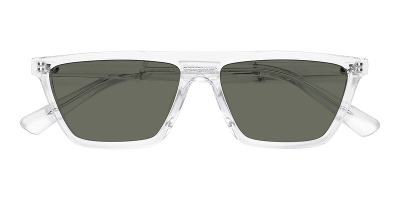 Miles - Clear Polarized Sunglasses
