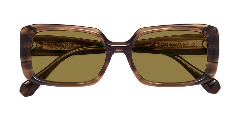 Board - Coffee Polarized Sunglasses