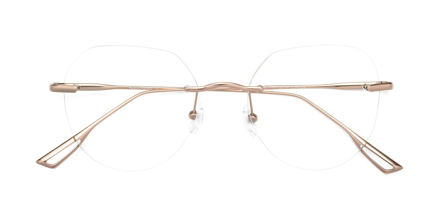 Torres - Rose Gold Eyeglasses