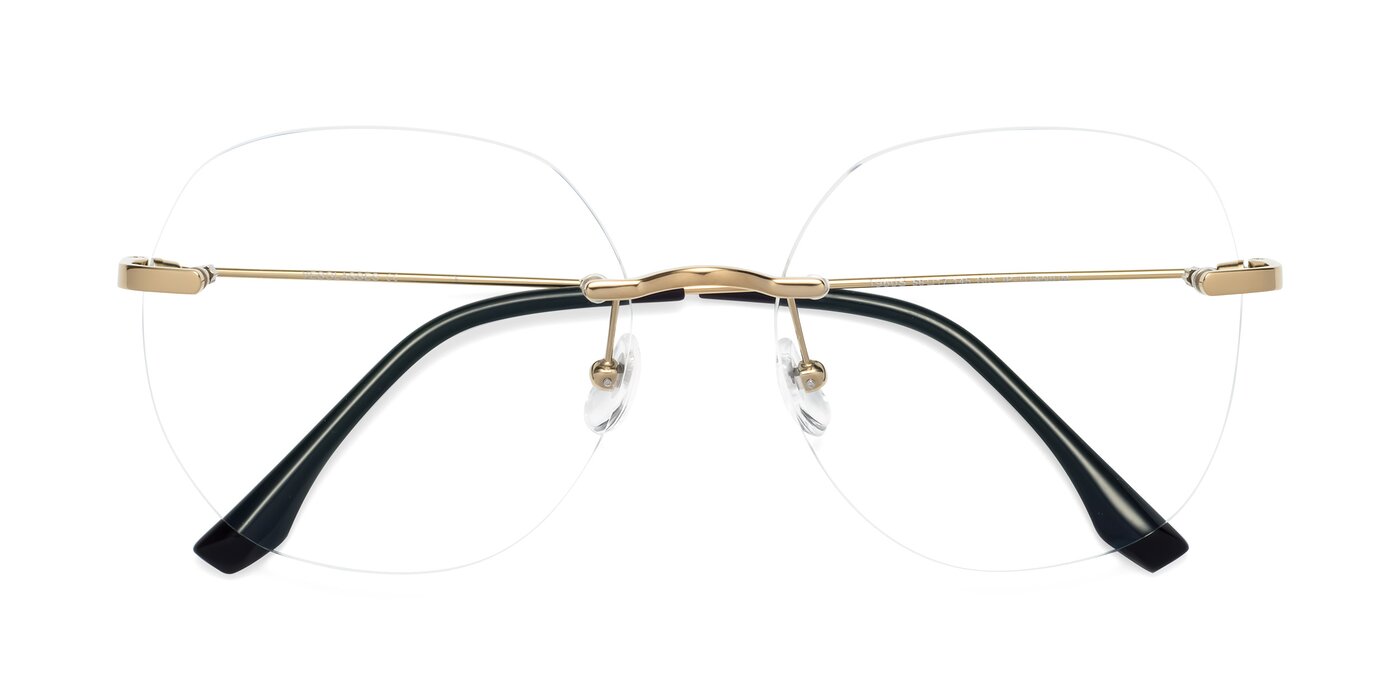 1960S - Gold Eyeglasses