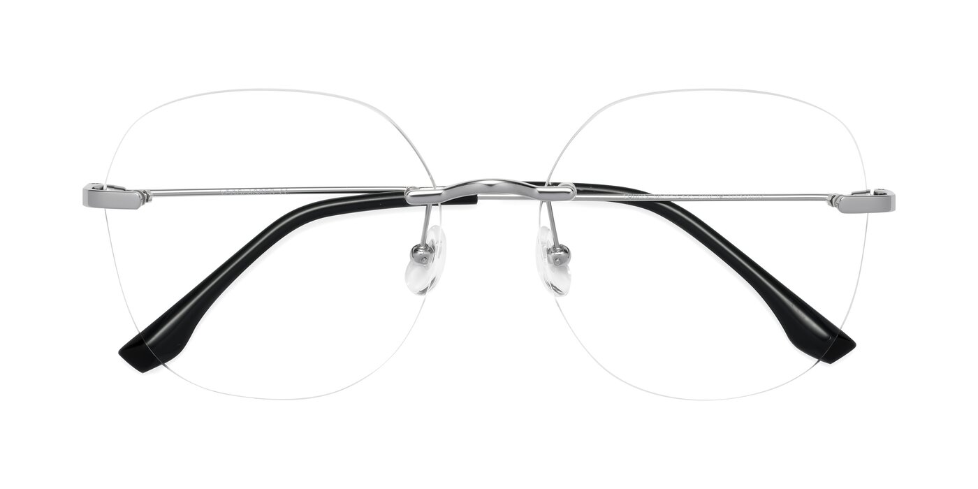 1960S - Silver Reading Glasses