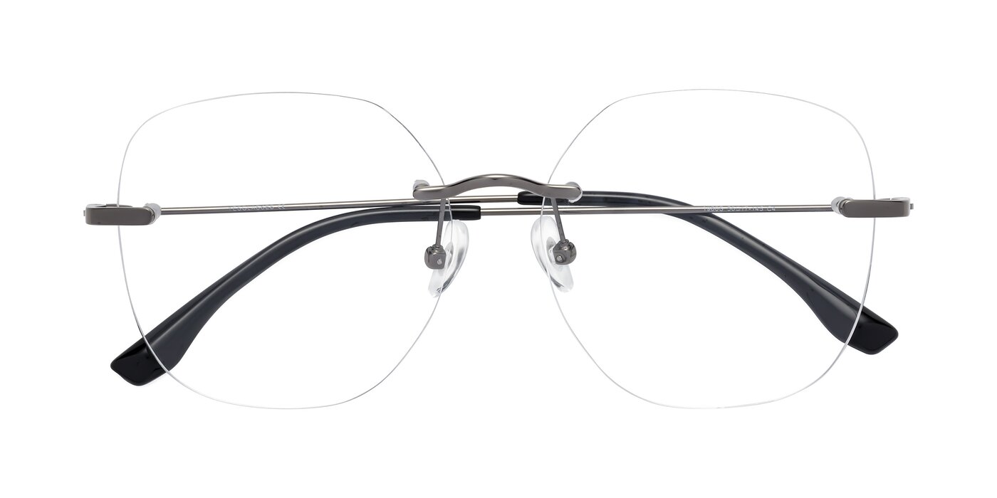 1960S - Gunmetal Eyeglasses