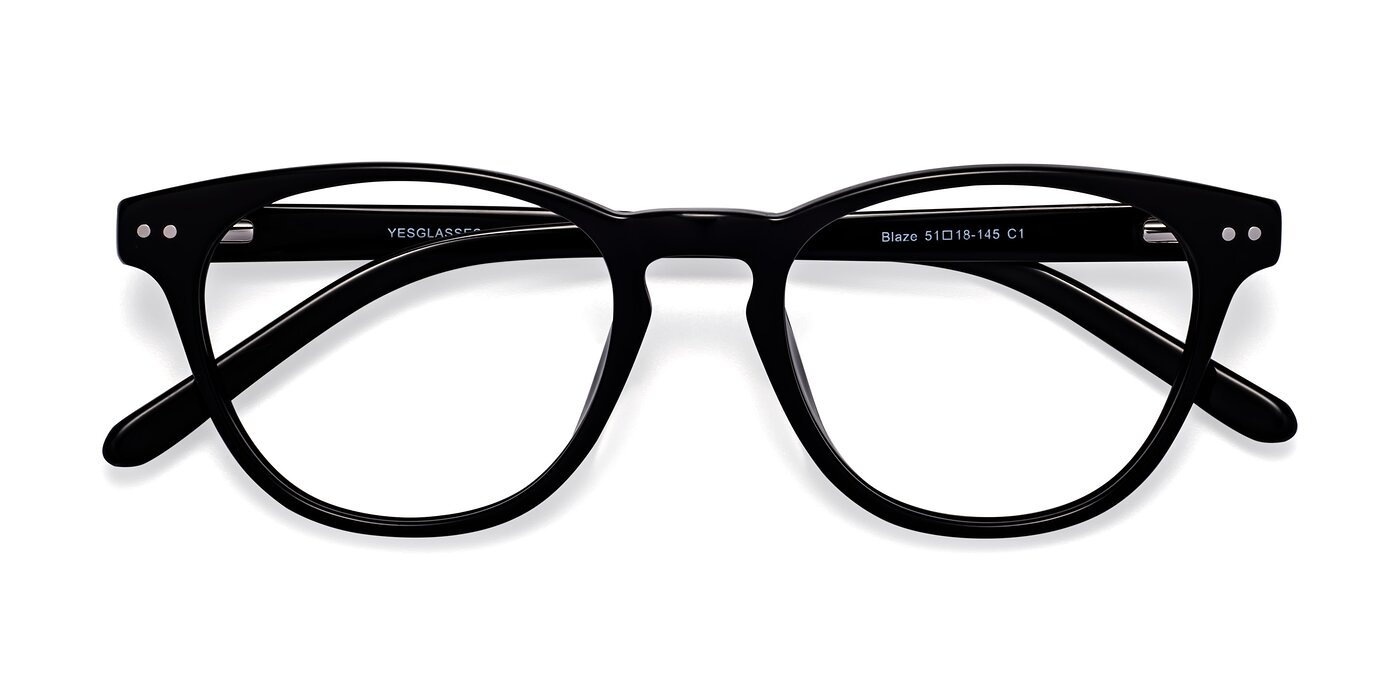 Clear Lenses Glasses Black Keyhole Bridge Frames Round Klopp 1D Bieber Style 