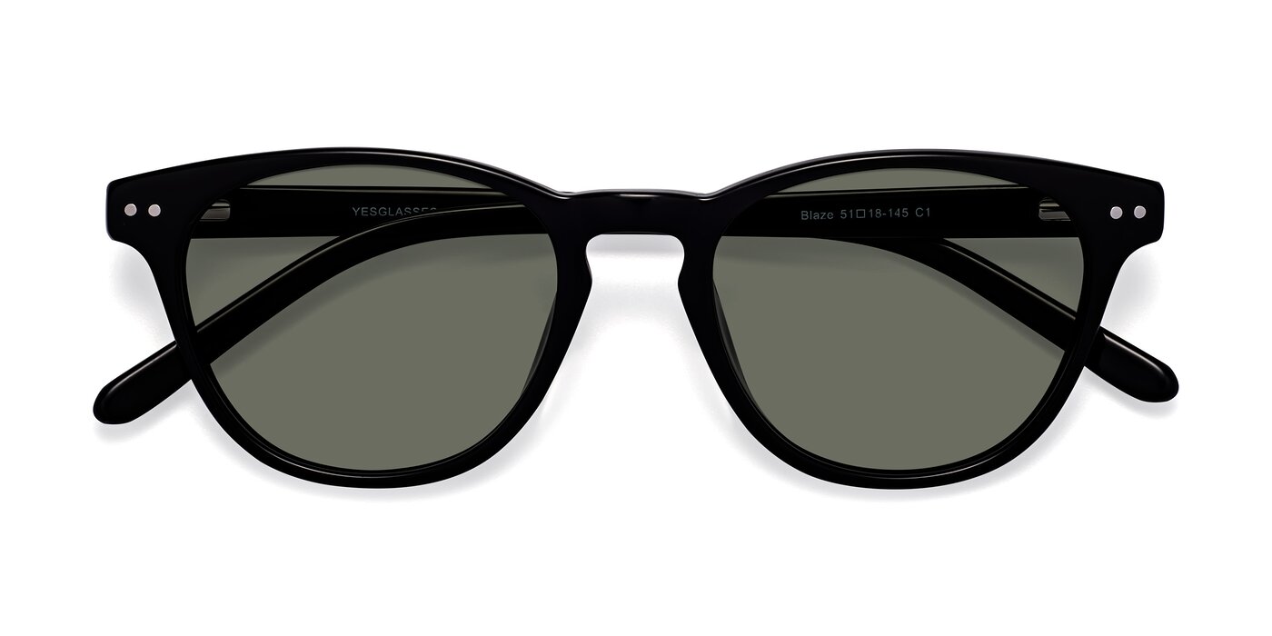 Blaze - Black Polarized Sunglasses