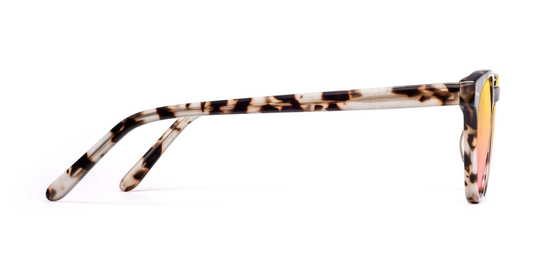 Side of Blaze in Tortoise with Yellow / Pink Gradient Lenses