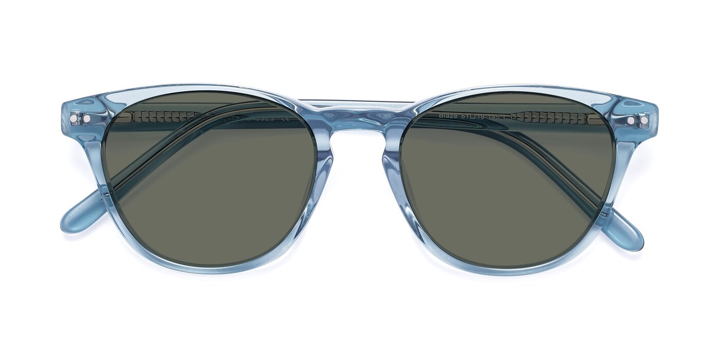 Blaze - Light Blue Polarized Sunglasses