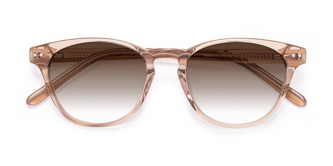 Blaze - light Brown Gradient Sunglasses