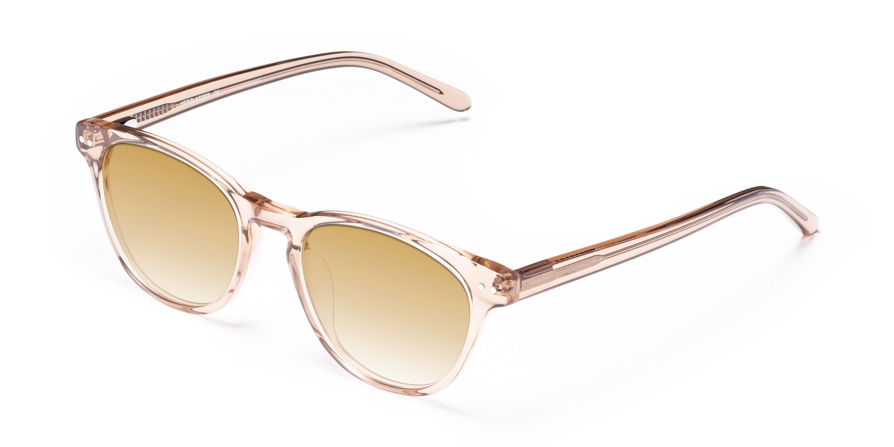 Angle of Blaze in light Brown with Champagne Gradient Lenses