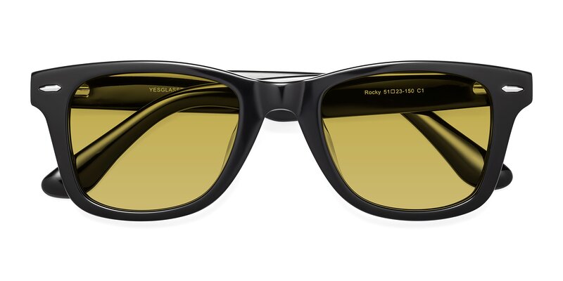 Rocky - Black Tinted Sunglasses