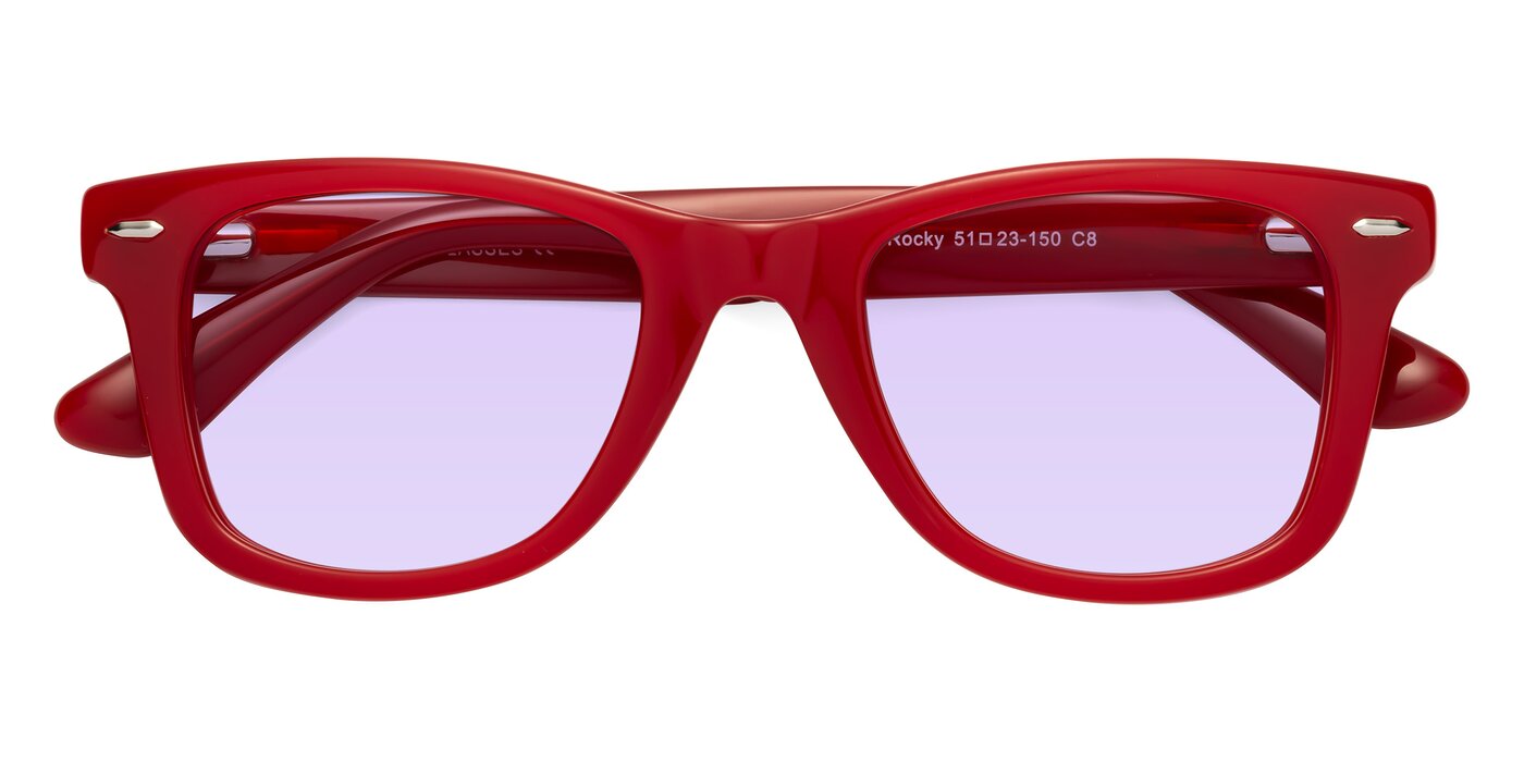 Rocky - Red Tinted Sunglasses