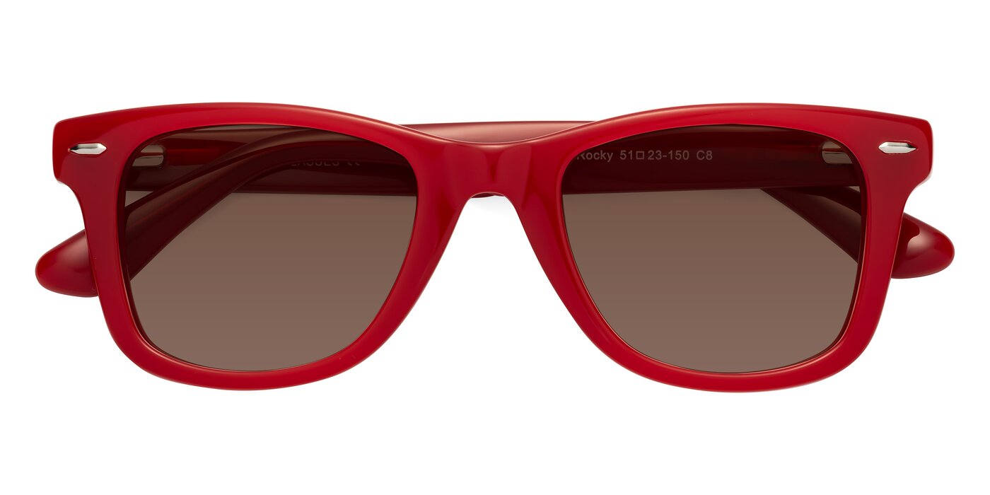 Rocky - Red Tinted Sunglasses