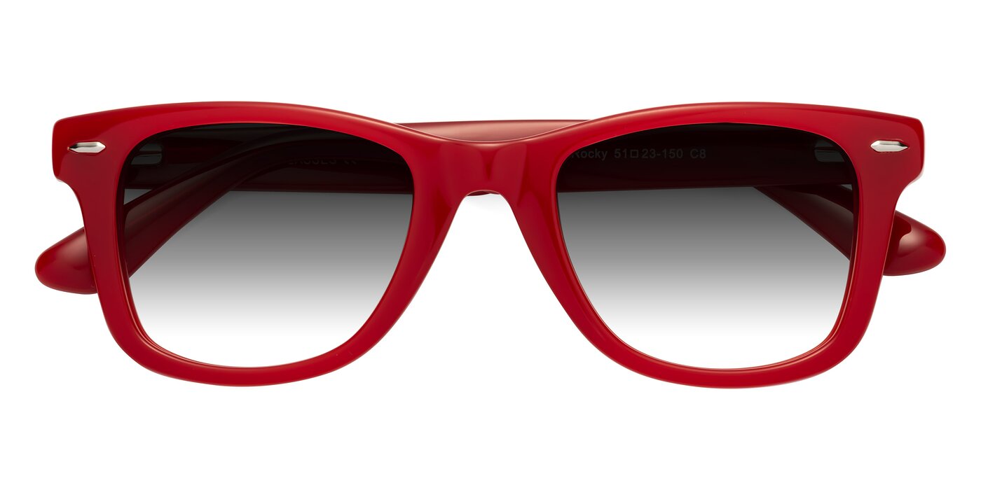 Rocky - Red Gradient Sunglasses