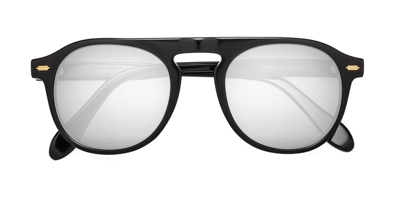 Mufasa - Black Flash Mirrored Sunglasses
