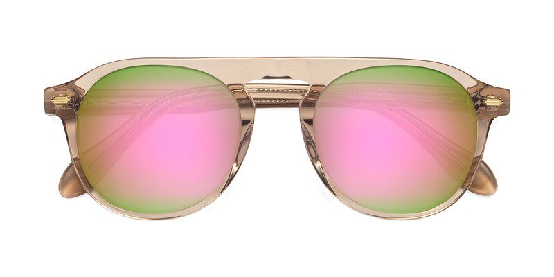 Mufasa - light Brown Flash Mirrored Sunglasses