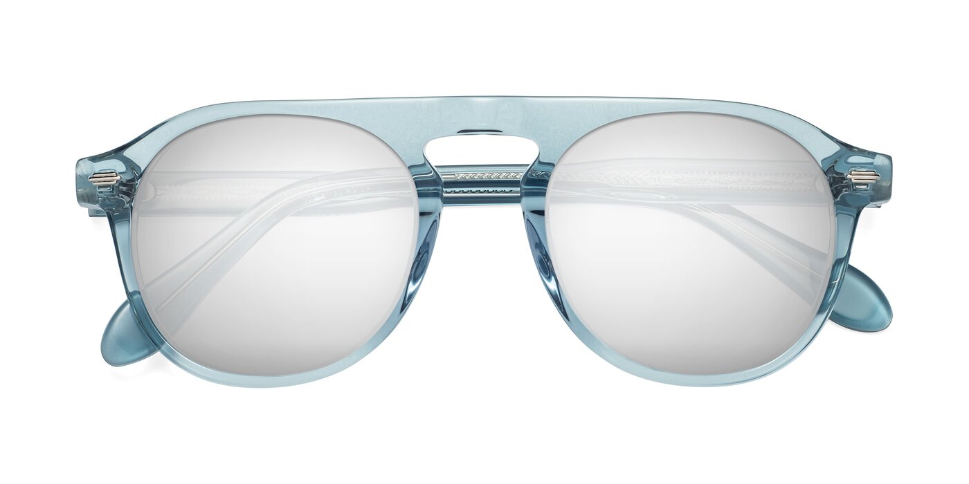 Mufasa - Light Blue Flash Mirrored Sunglasses