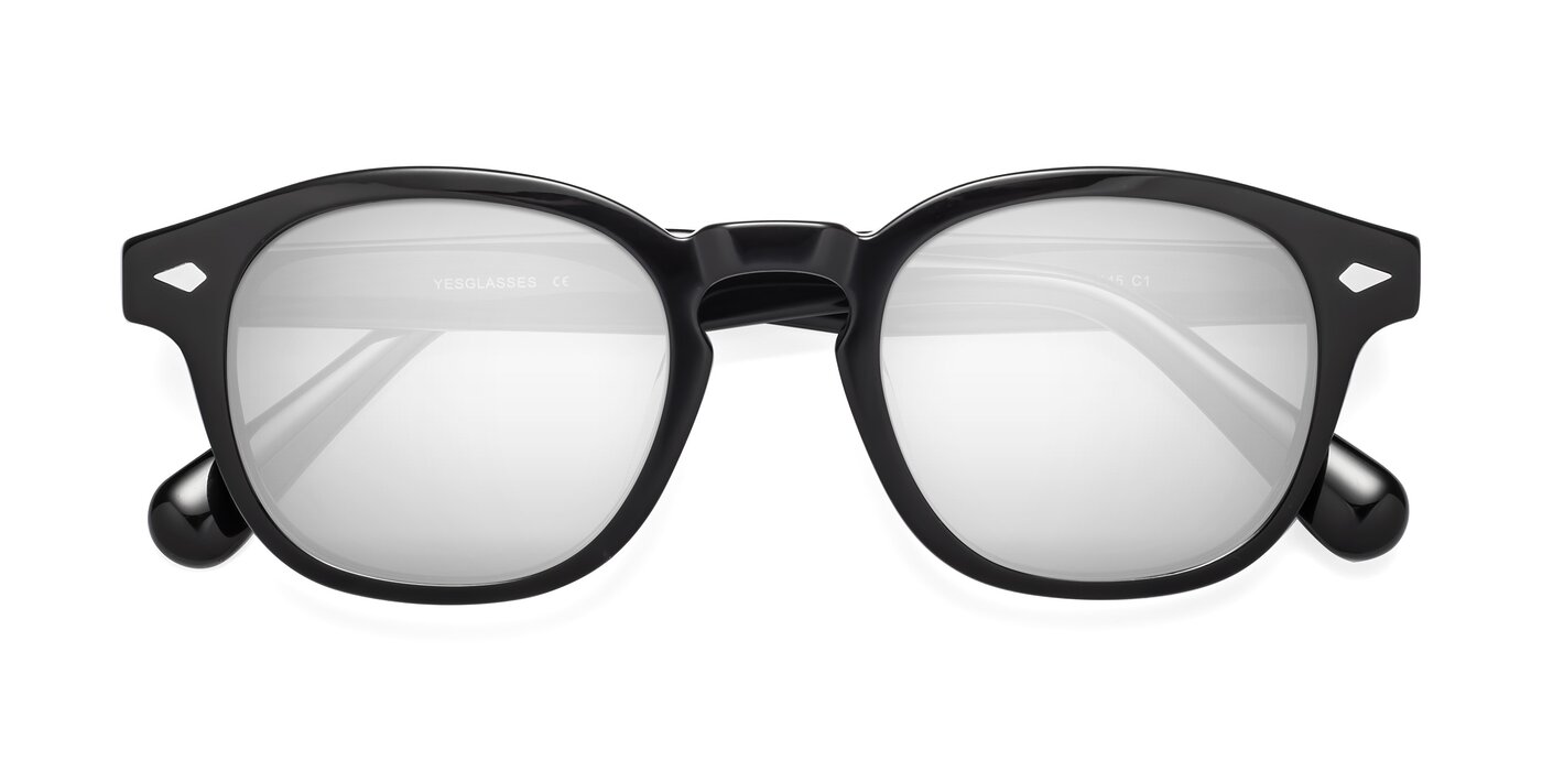 WALL-E - Black Flash Mirrored Sunglasses