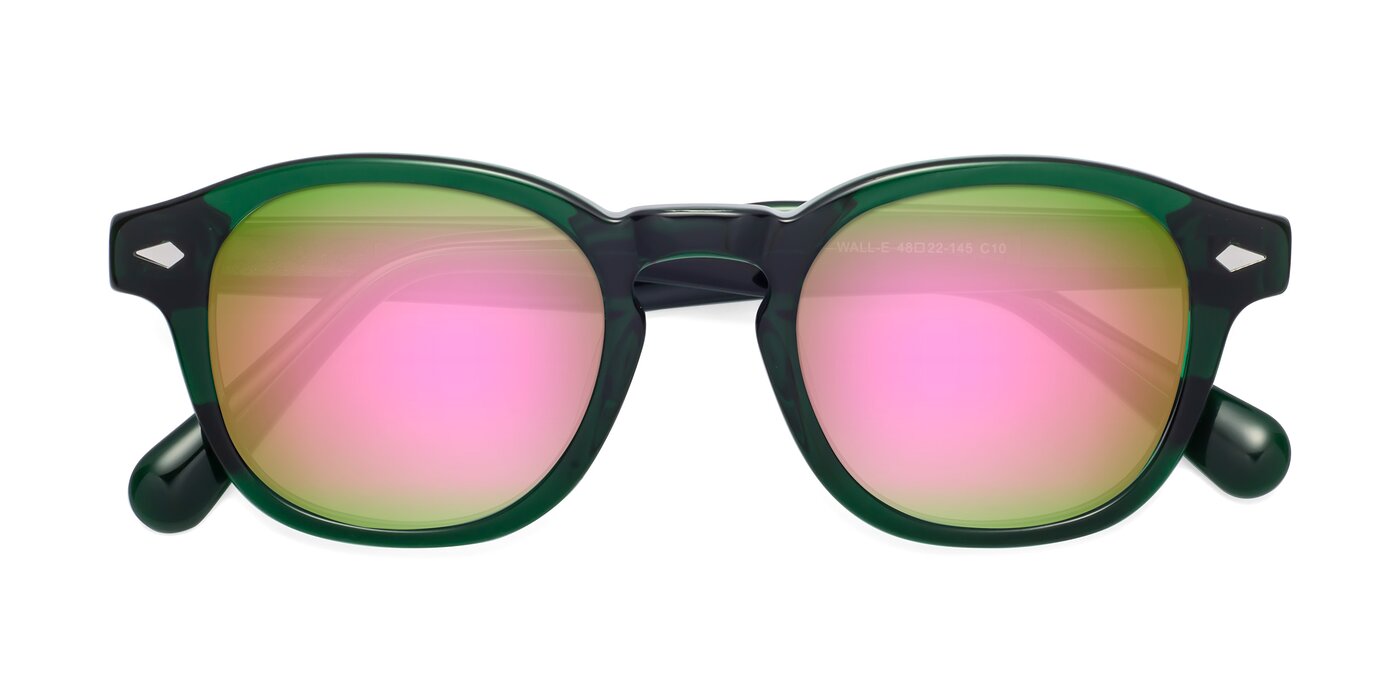 WALL-E - Green Flash Mirrored Sunglasses