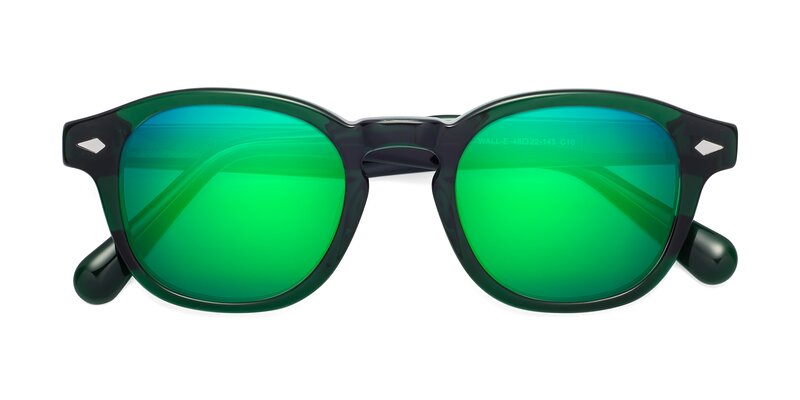 WALL-E - Green Flash Mirrored Sunglasses