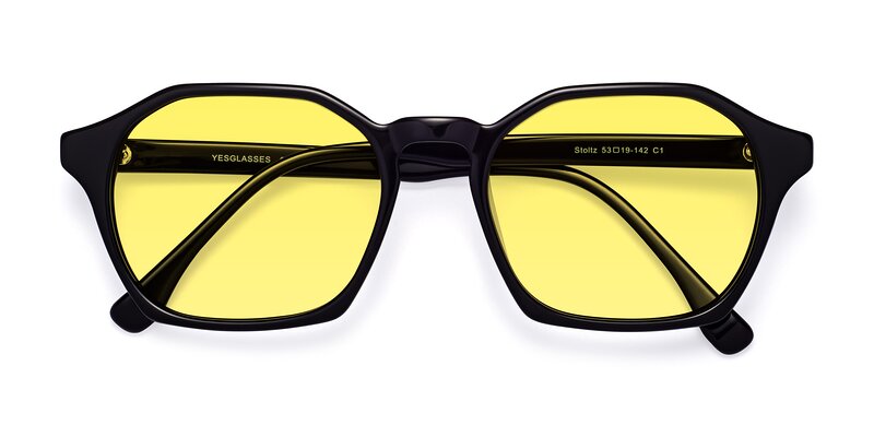 Stoltz - Black Tinted Sunglasses