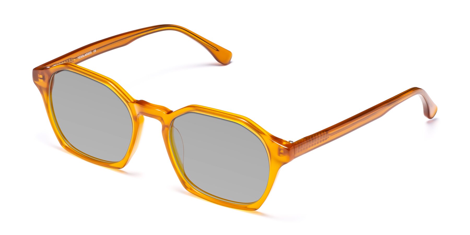 Angle of Stoltz in Brown with Light Gray Tinted Lenses