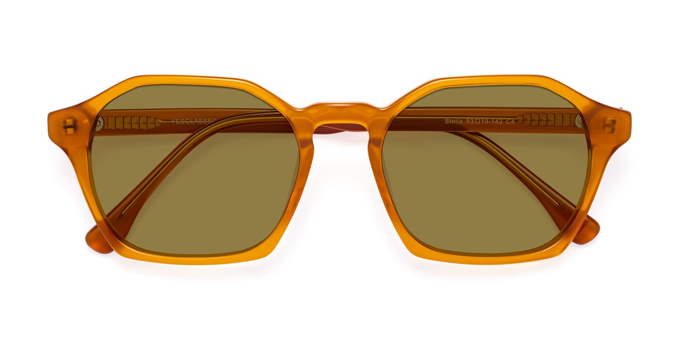 Stoltz - Brown Polarized Sunglasses