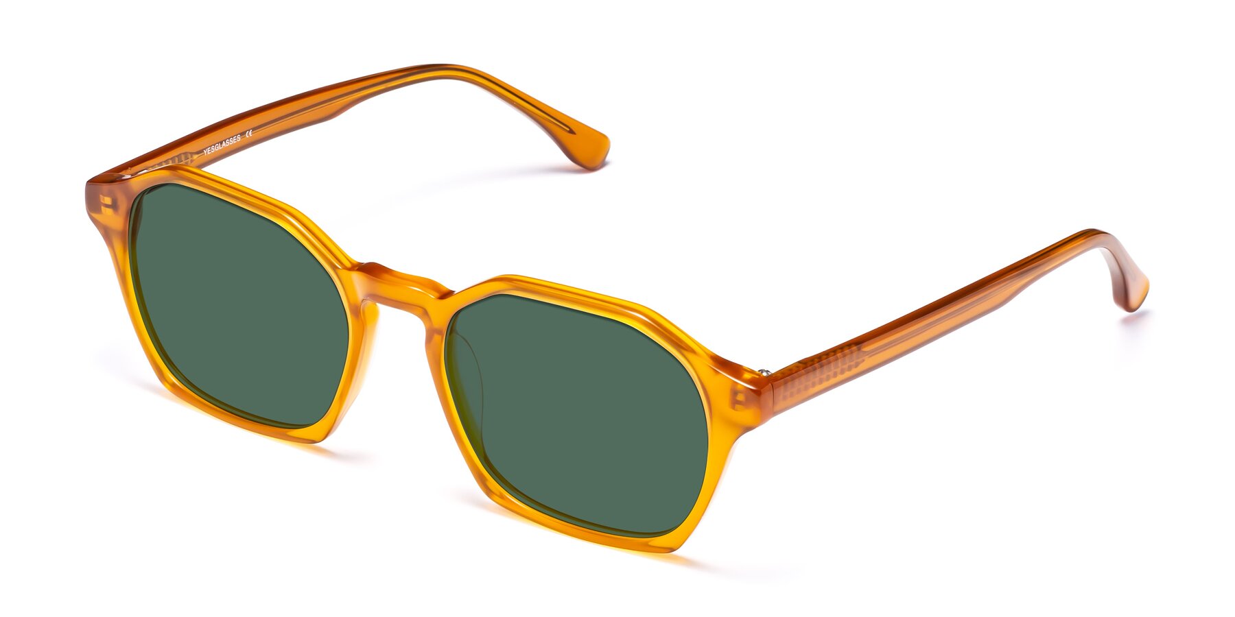Angle of Stoltz in Brown with Green Polarized Lenses
