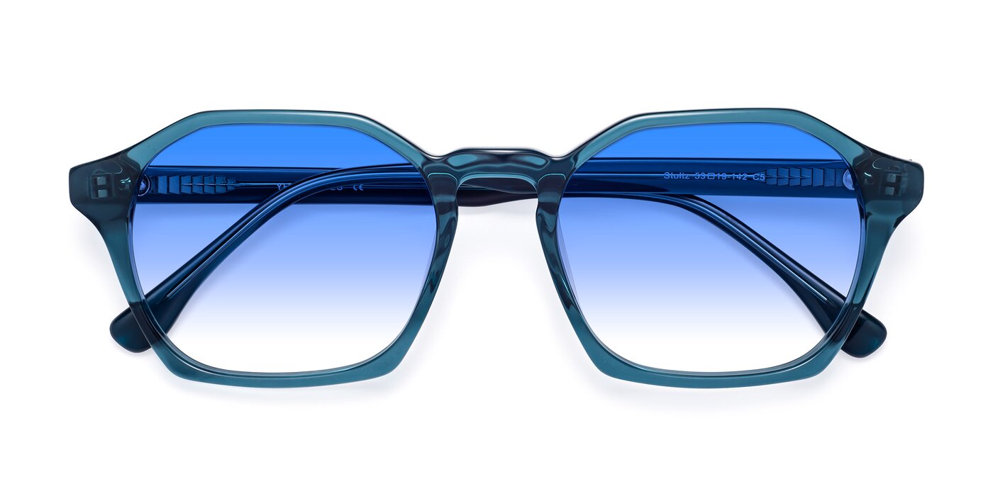 Stoltz - Ink Blue Gradient Sunglasses