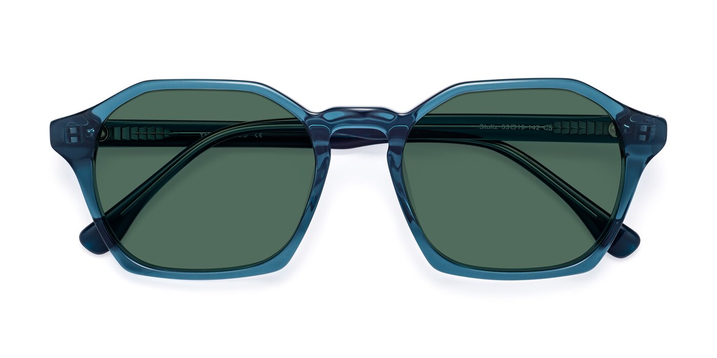 Stoltz - Ink Blue Polarized Sunglasses