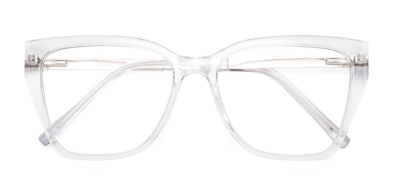 Swartz - Clear Eyeglasses