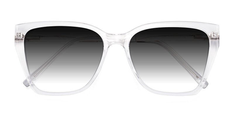 Swartz - Clear Gradient Sunglasses