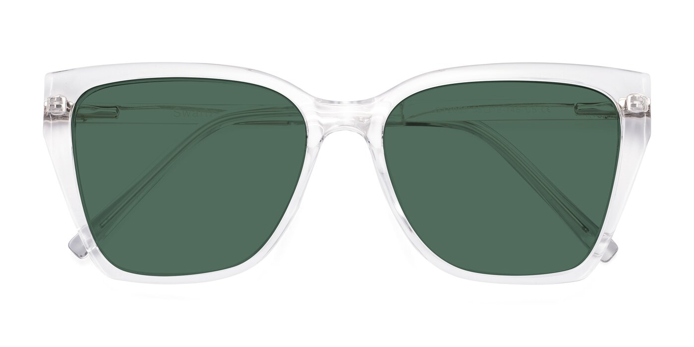 Swartz - Clear Polarized Sunglasses