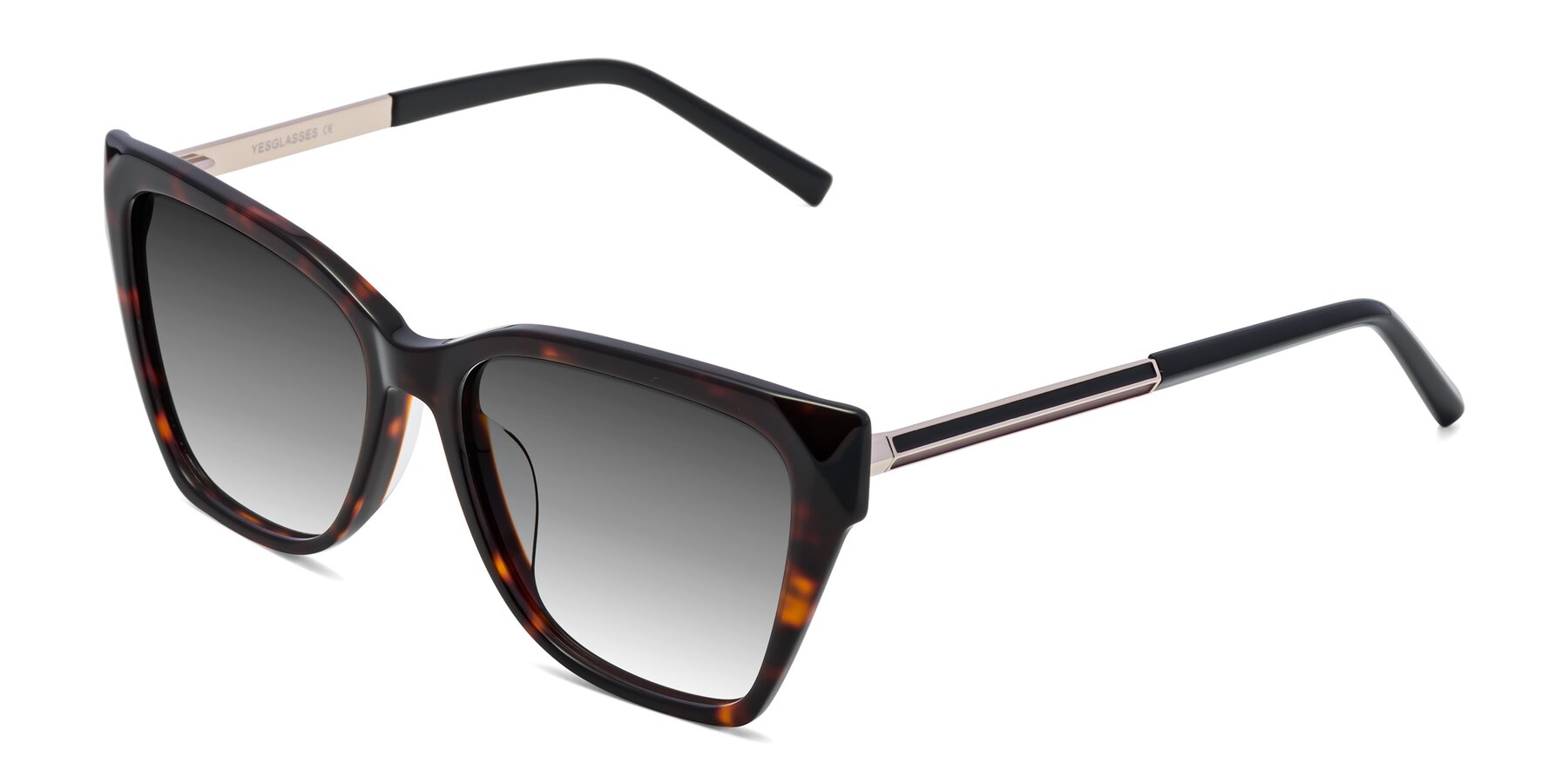 Angle of Swartz in Tortoise with Gray Gradient Lenses