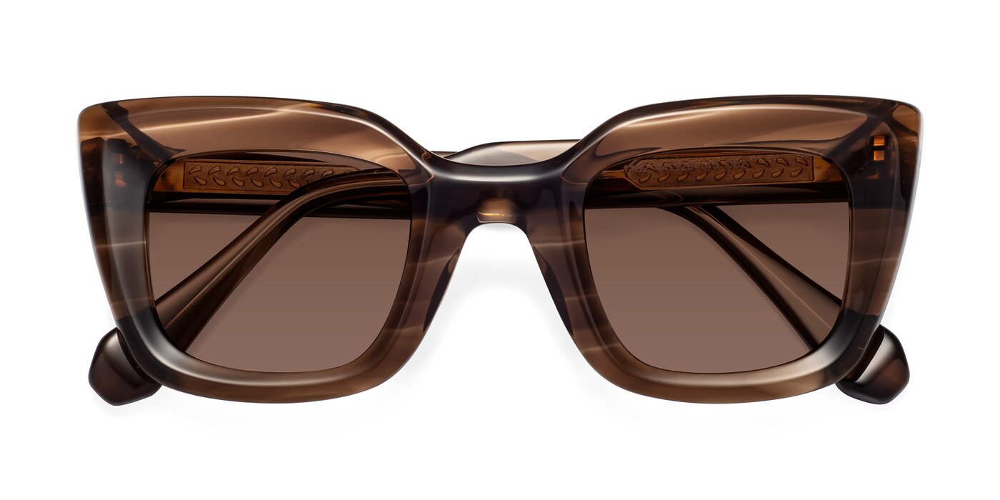 Homan - Chocolate Tinted Sunglasses