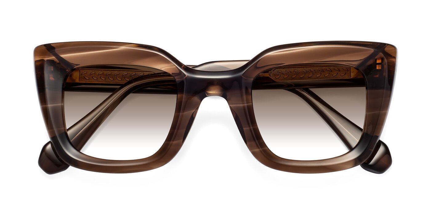 Homan - Chocolate Gradient Sunglasses