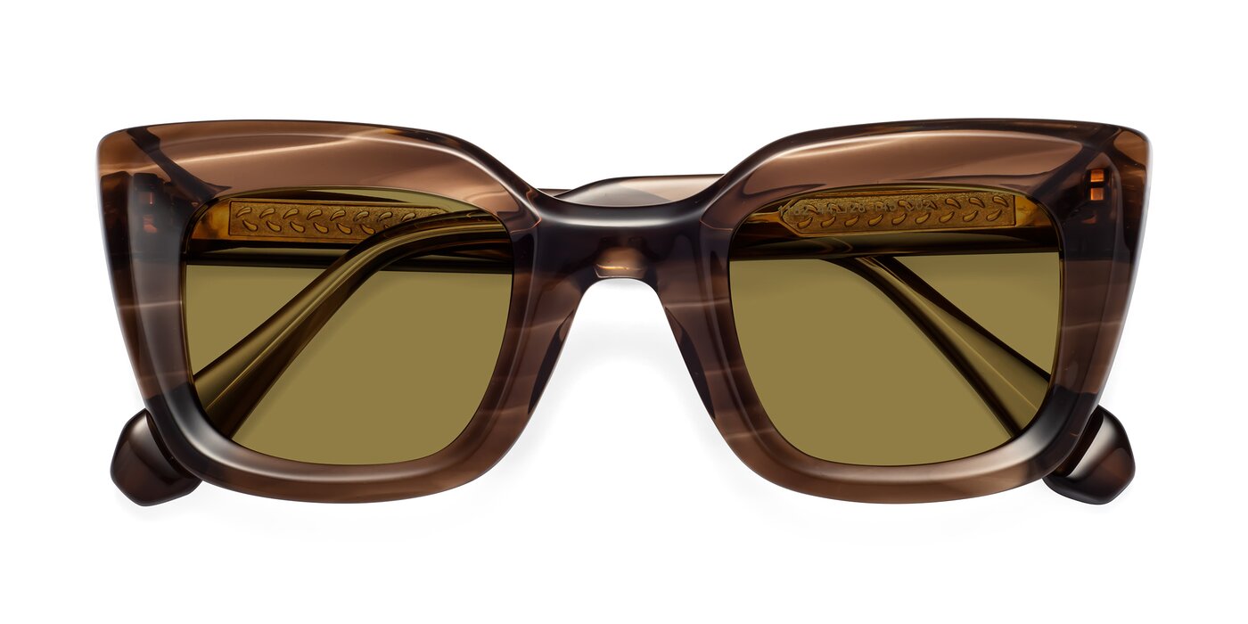 Homan - Chocolate Polarized Sunglasses