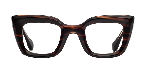 Homan - Dark Brown Eyeglasses