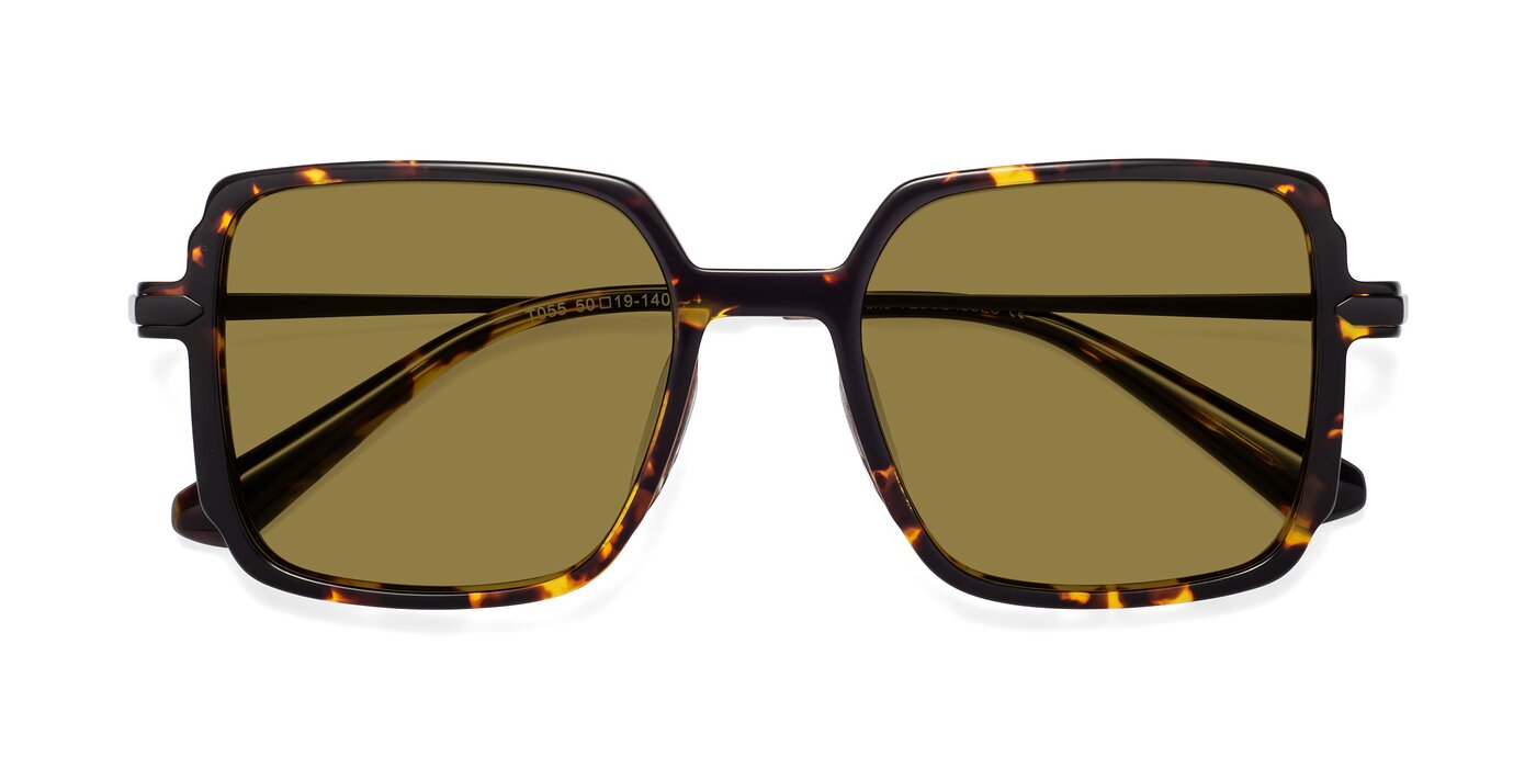 Darlene - Tortoise Polarized Sunglasses