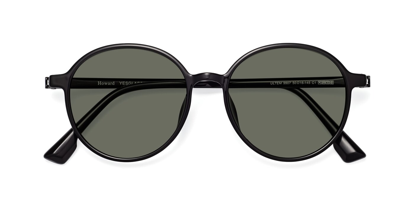 Howard - Black Polarized Sunglasses