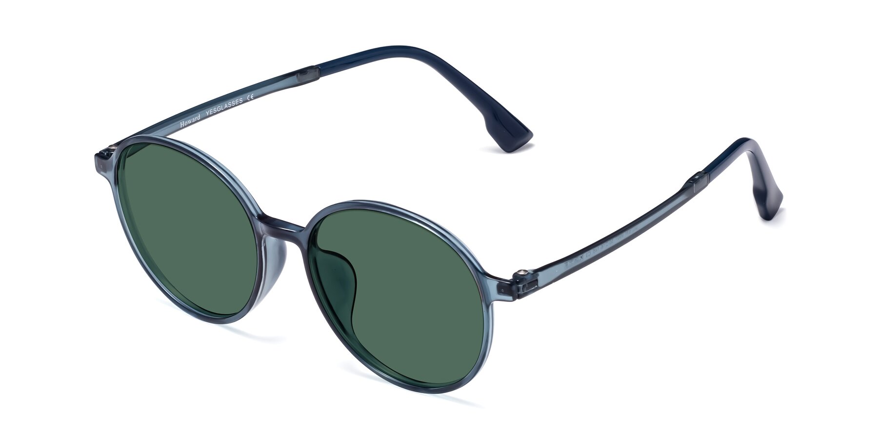 Angle of Howard in Deep Sky Blue with Green Polarized Lenses