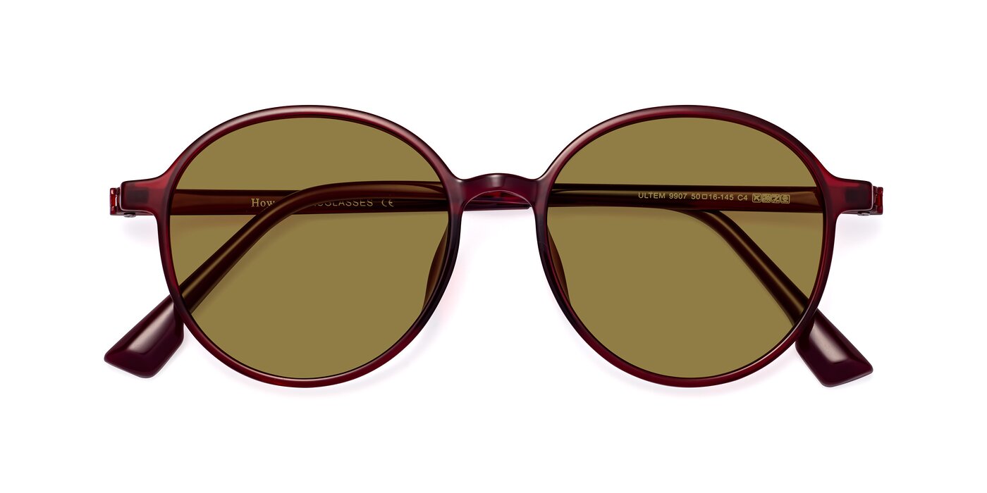 Howard - Wine Polarized Sunglasses