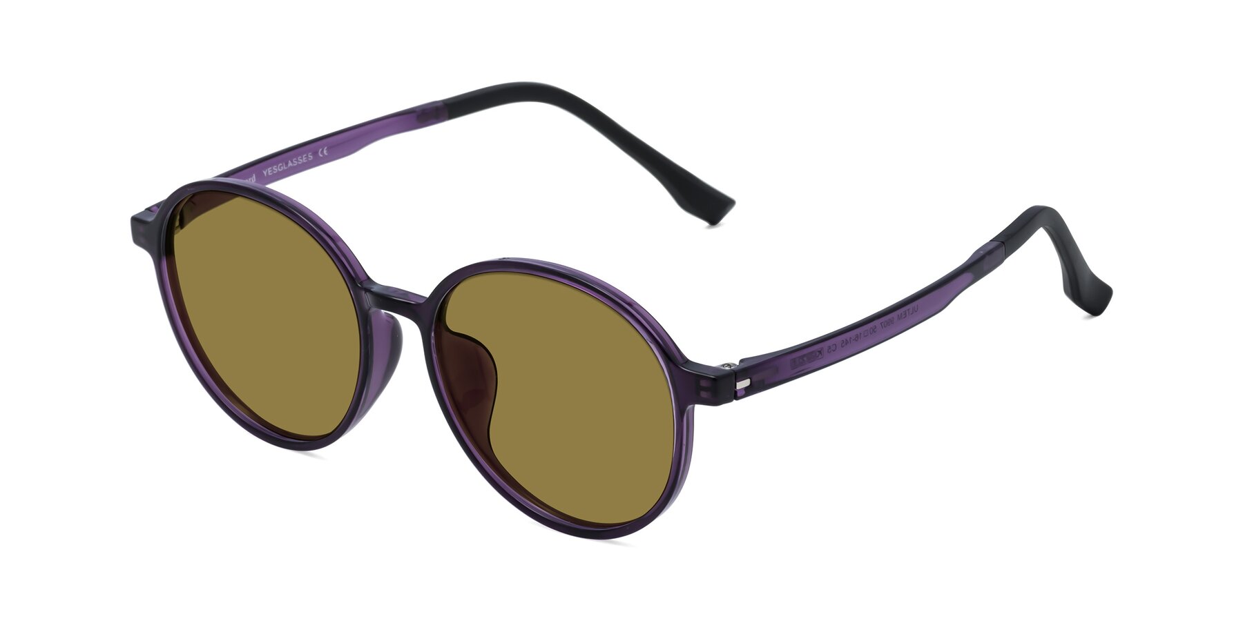 Angle of Howard in Purple with Brown Polarized Lenses