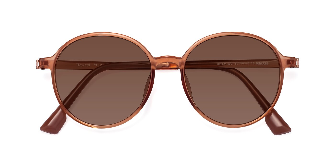 Howard - Coral Tinted Sunglasses